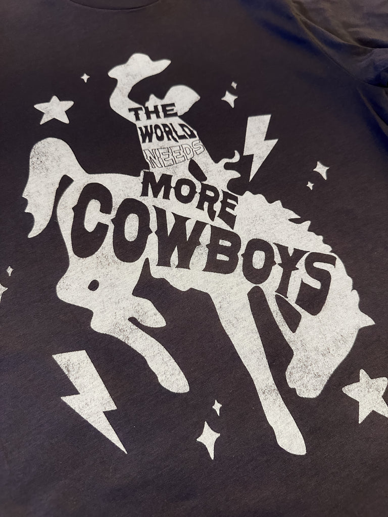 The world needs more cowboys tshirt