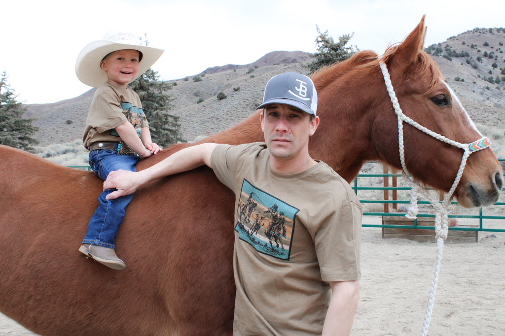 Matching daddy and me shirts