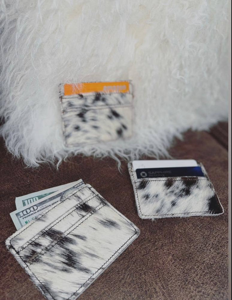 Cowhide Credit Card Wallet