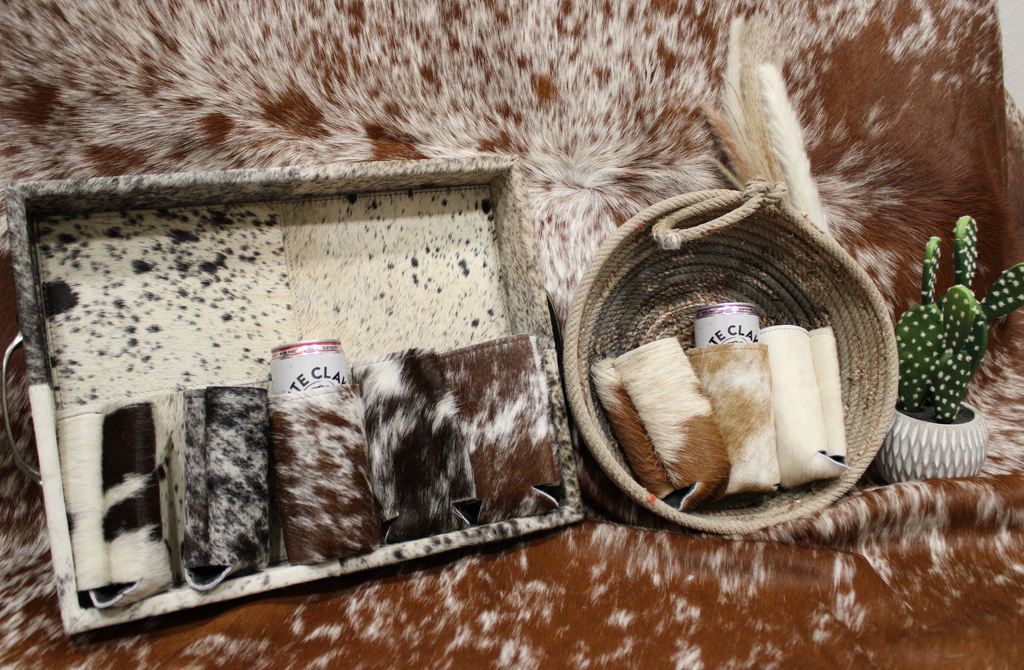 Cowhide Coozies