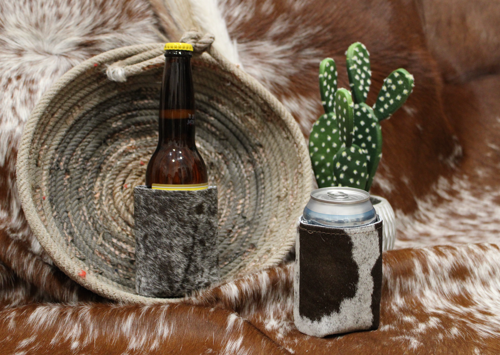 Cowhide Coozies