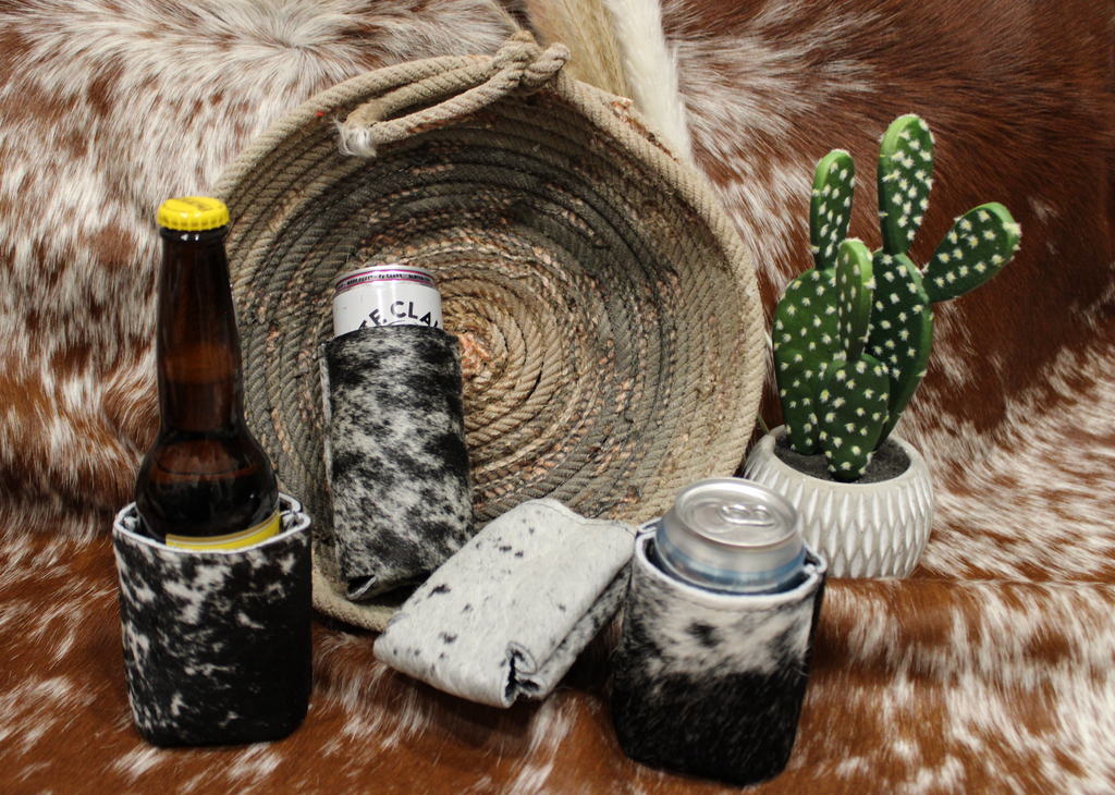 Cowhide Coozies